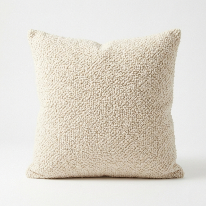 Bouclé Cushion Cover